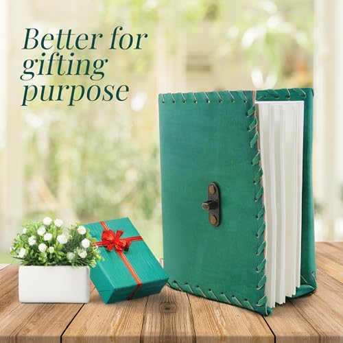 Handcrafted Leather Bound Personal Diary & Organizer