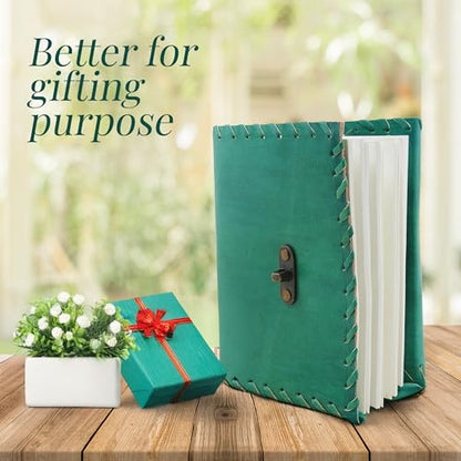 Handcrafted Leather Bound Personal Diary & Organizer