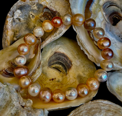 Cultured Freshwater Pearl Stretch Bracelet