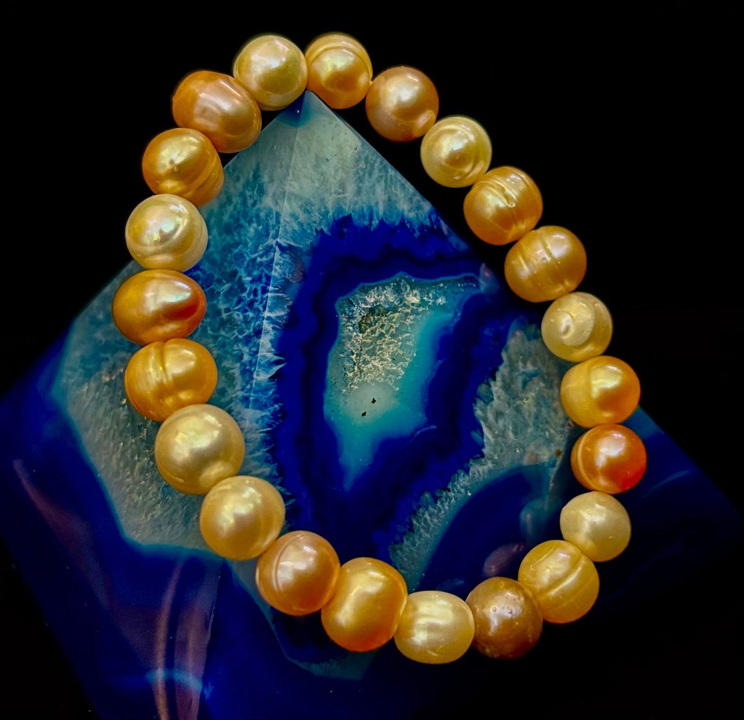 Cultured Freshwater Pearl Stretch Bracelet