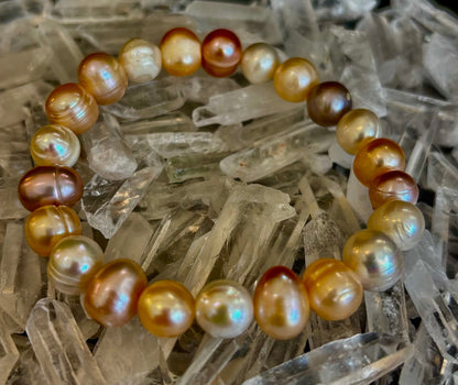 Cultured Freshwater Pearl Stretch Bracelet