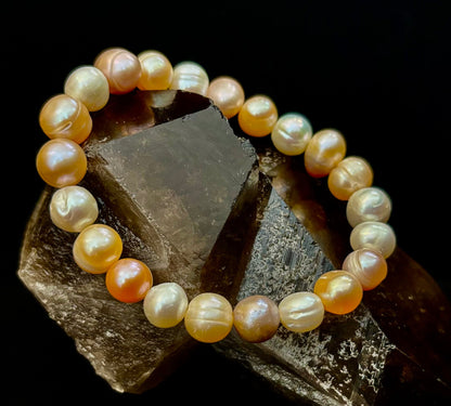 Cultured Freshwater Pearl Stretch Bracelet