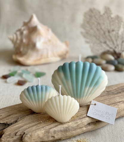 Handmade Shell Candle
