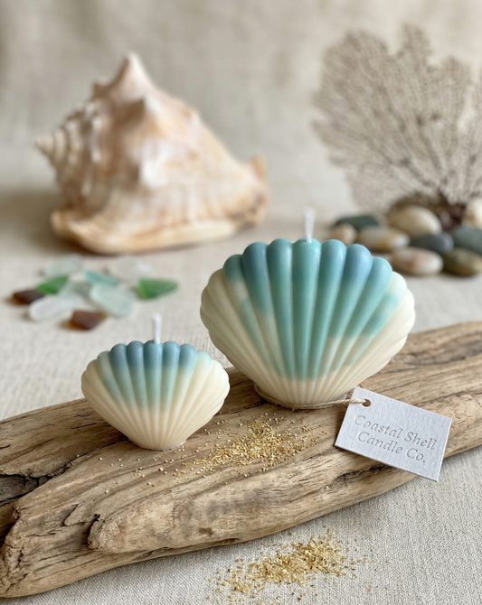Handmade Shell Candle